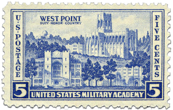 1937 West Point Stamp Tote Bag