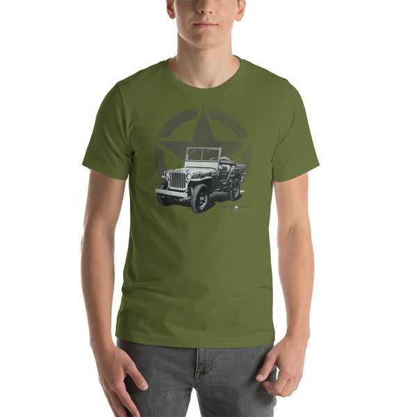 MVM Jeep Light Short-Sleeve Unisex T-Shirt
